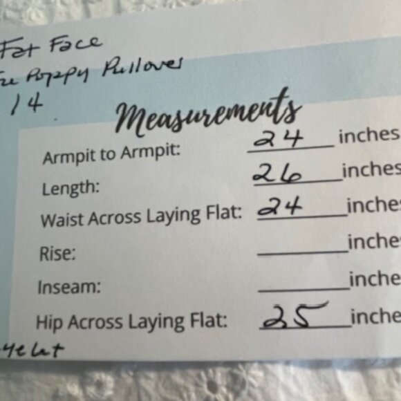 Fat Face White Cotton Eyelet Poppy Pullover- Size 14 - Picture 11 of 11